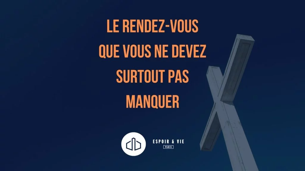 Dieu est vivant, on peut le rencontrer ! Il existe un lieu, et un seul où tout peut basculer, où on est guérit de ses blessures