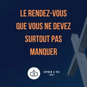 Le rendez-vous que vous ne devez surtout pas manquer Le rendez-vous que vous ne devez surtout pas manquer
