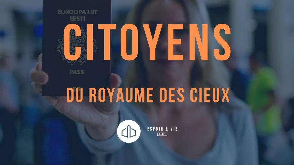 Citoyen dy Royaume de Dieu, ne déplace pas les bornes