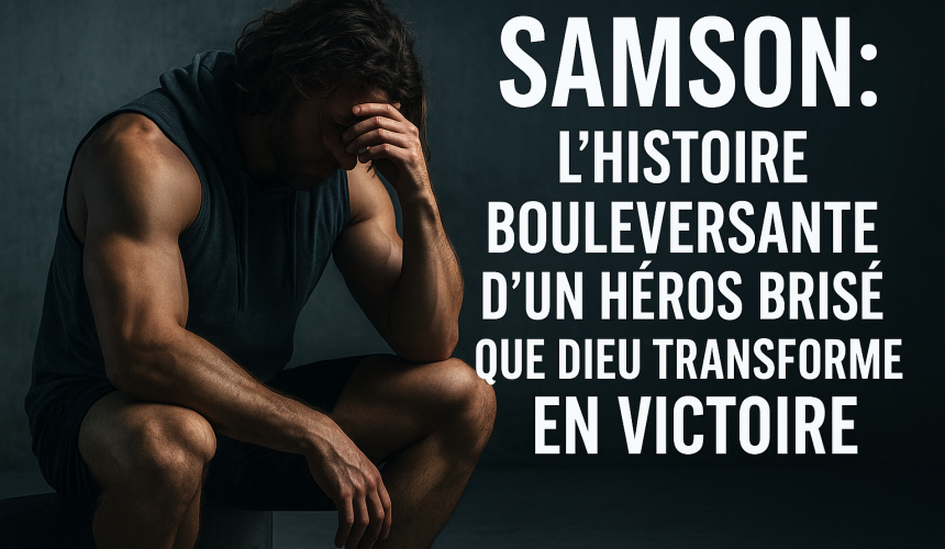 Samson : L’Histoire Bouleversante d’un Héros Brisé que Dieu Transforme en Victoire Samson : L’Histoire Bouleversante d’un Héros Brisé que Dieu Transforme en Victoire